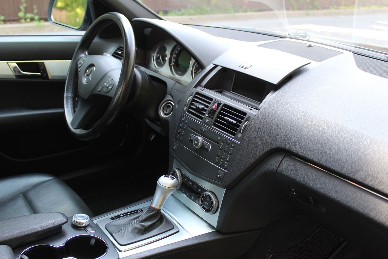 Mercedes-Benz C 230 4MATIC VIN: WDDGF85X38F141905 2008 Bleu Sainte-Rose - photo #7