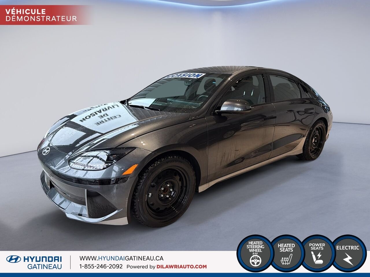 HYUNDAI IONIQ 6 2024 Gris nocturne Gatineau - photo #0