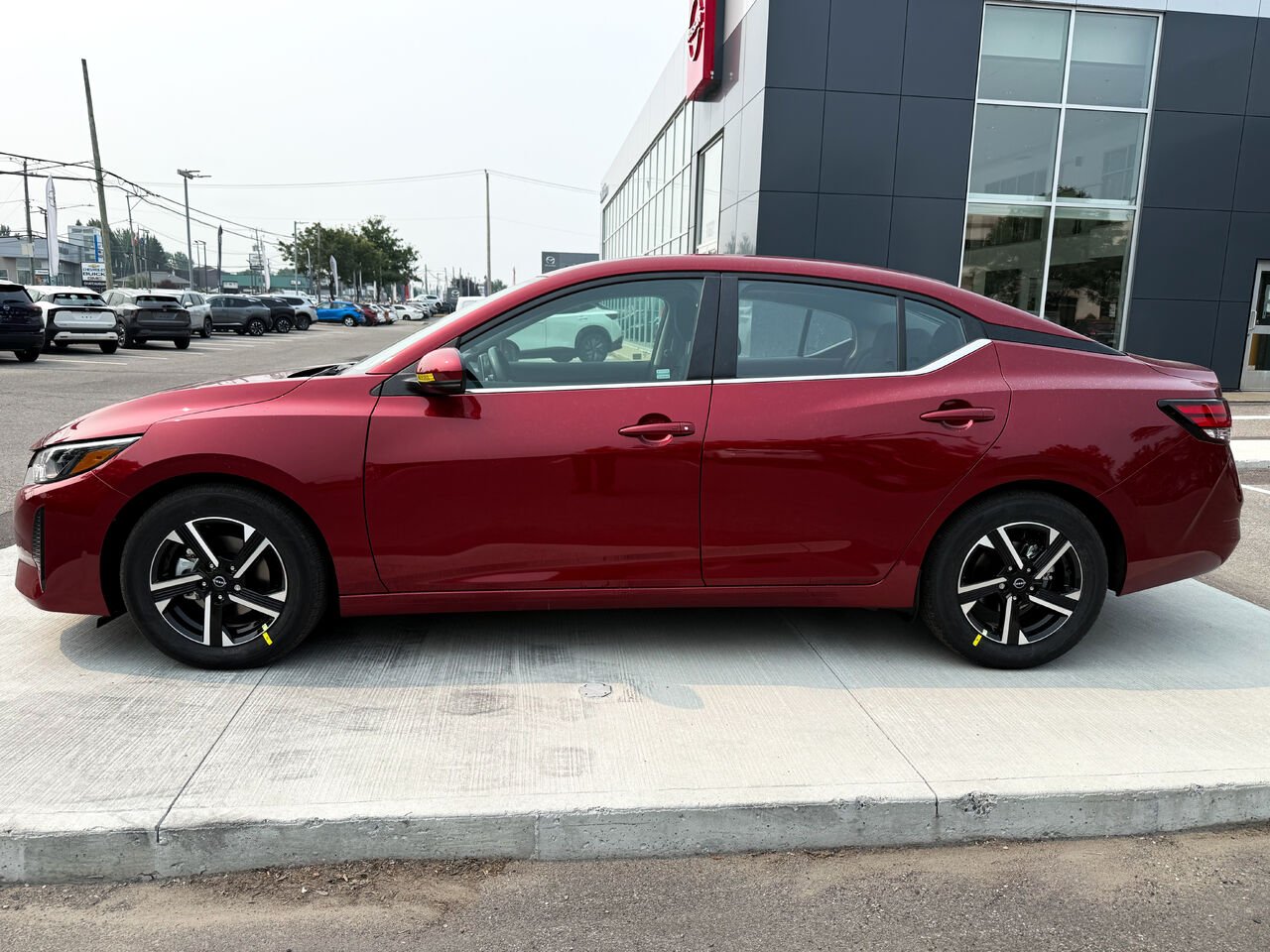 Nissan Sentra SENTRA SV TOIT OUVRANT 2025 Teinte braise écarlate Châteauguay - photo #7