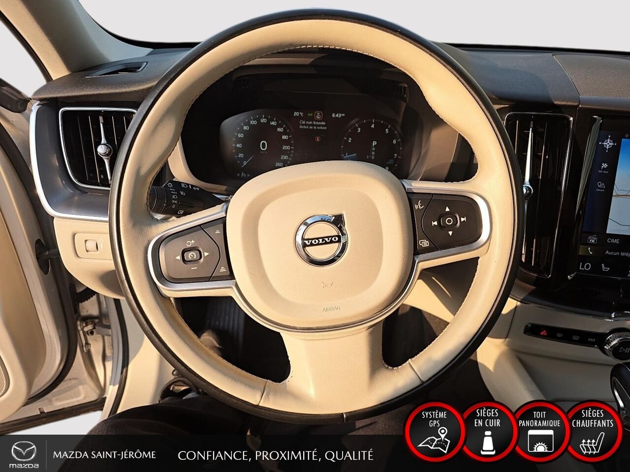 Volvo XC60 2019 Gris Saint-Jérôme - photo #12