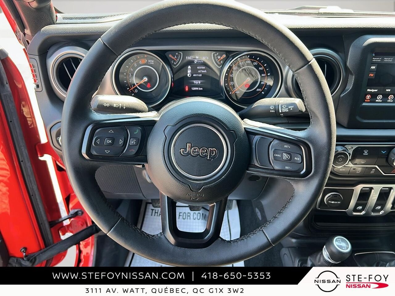 2023 Jeep Wrangler SPORT Red Ste-Foy - photo #11