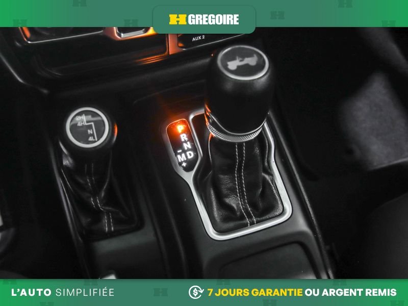 Jeep Wrangler 821166 | UNLIMITED SAHARA AUTO A/C MAGS CAM RECUL BLUETOOTH 2021 Gris Laval - photo #17
