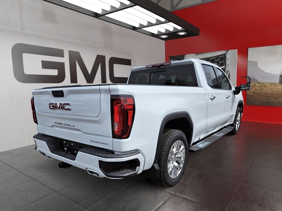 GMC Sierra 1500 Denali cabine multiplace 4RM 157 po 2026 BLANC GLACIER, TRIPLE COUCHE