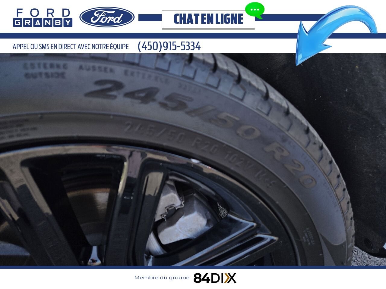 2024 Ford Edge White Granby - photo #26