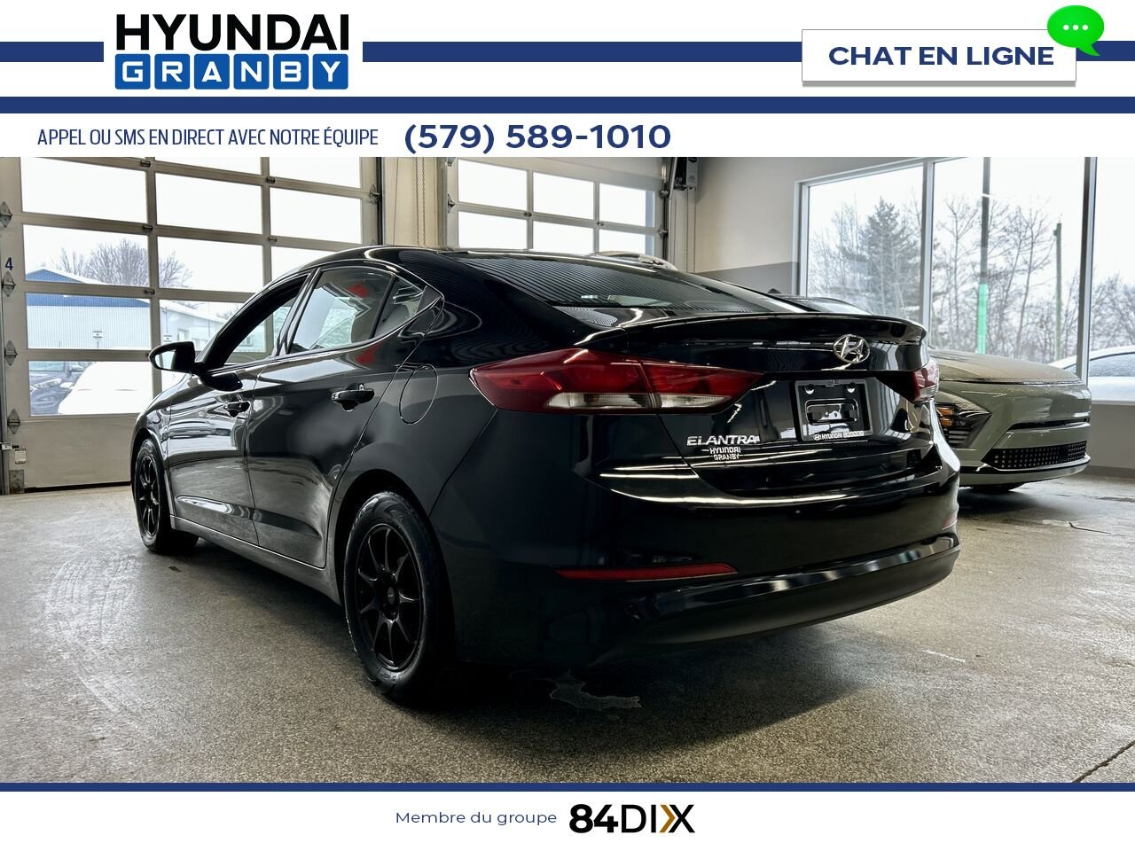 2017 Hyundai Elantra Black Granby - photo #4