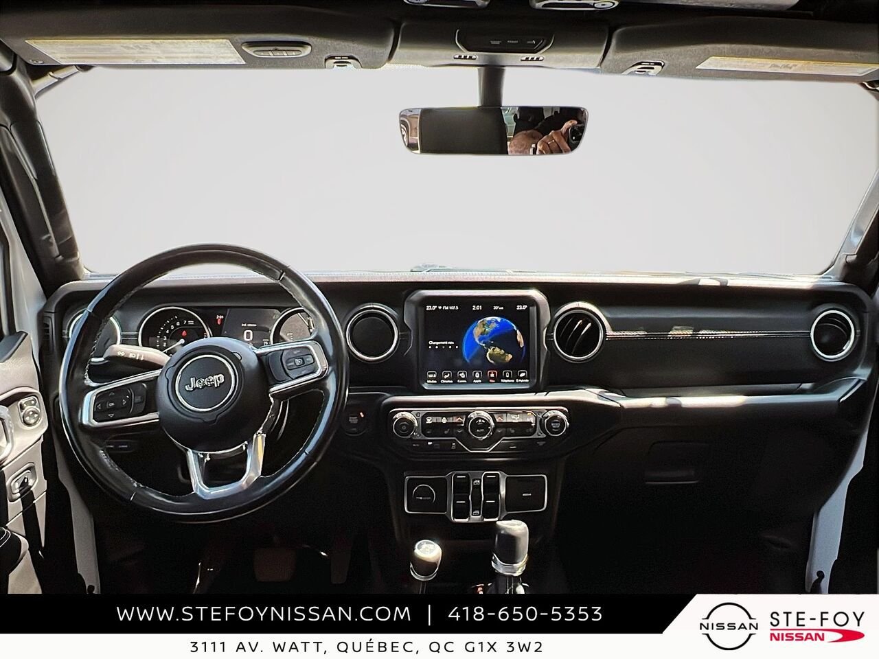 2022 Jeep WRANGLER 4XE UNLIMITED COLD WEATHER GROUP White Ste-Foy - photo #9