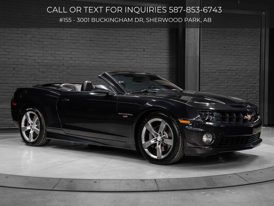 2012 Chevrolet Camaro 2012 Black