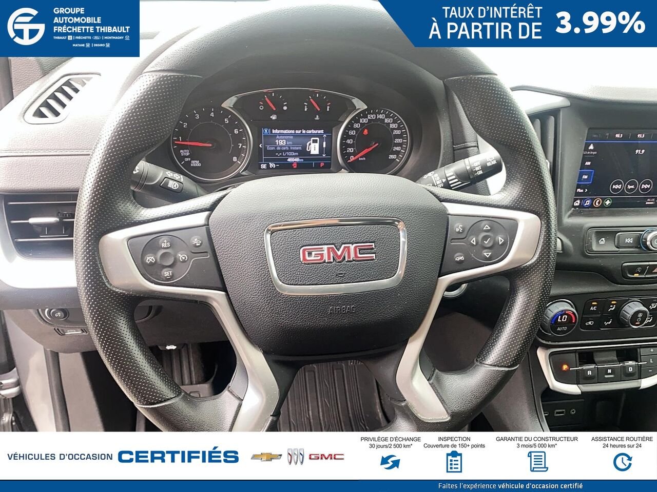 GMC TERRAIN SLE Traction intégrale, 4 portes SLE 2023 Gris Montmagny - photo #10