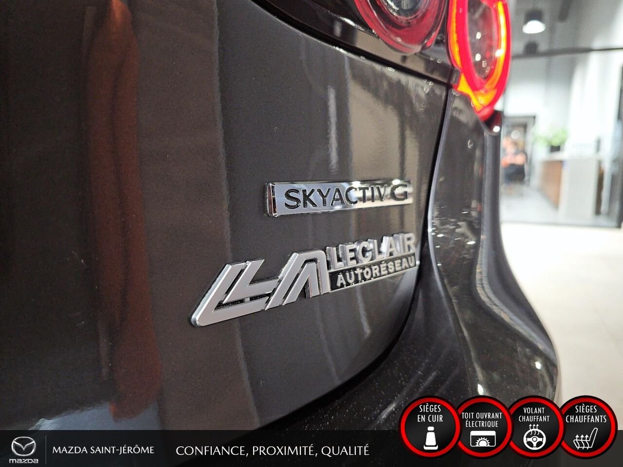 Mazda Mazda3 Sport 2022 Gris Saint-Jérôme - photo #8