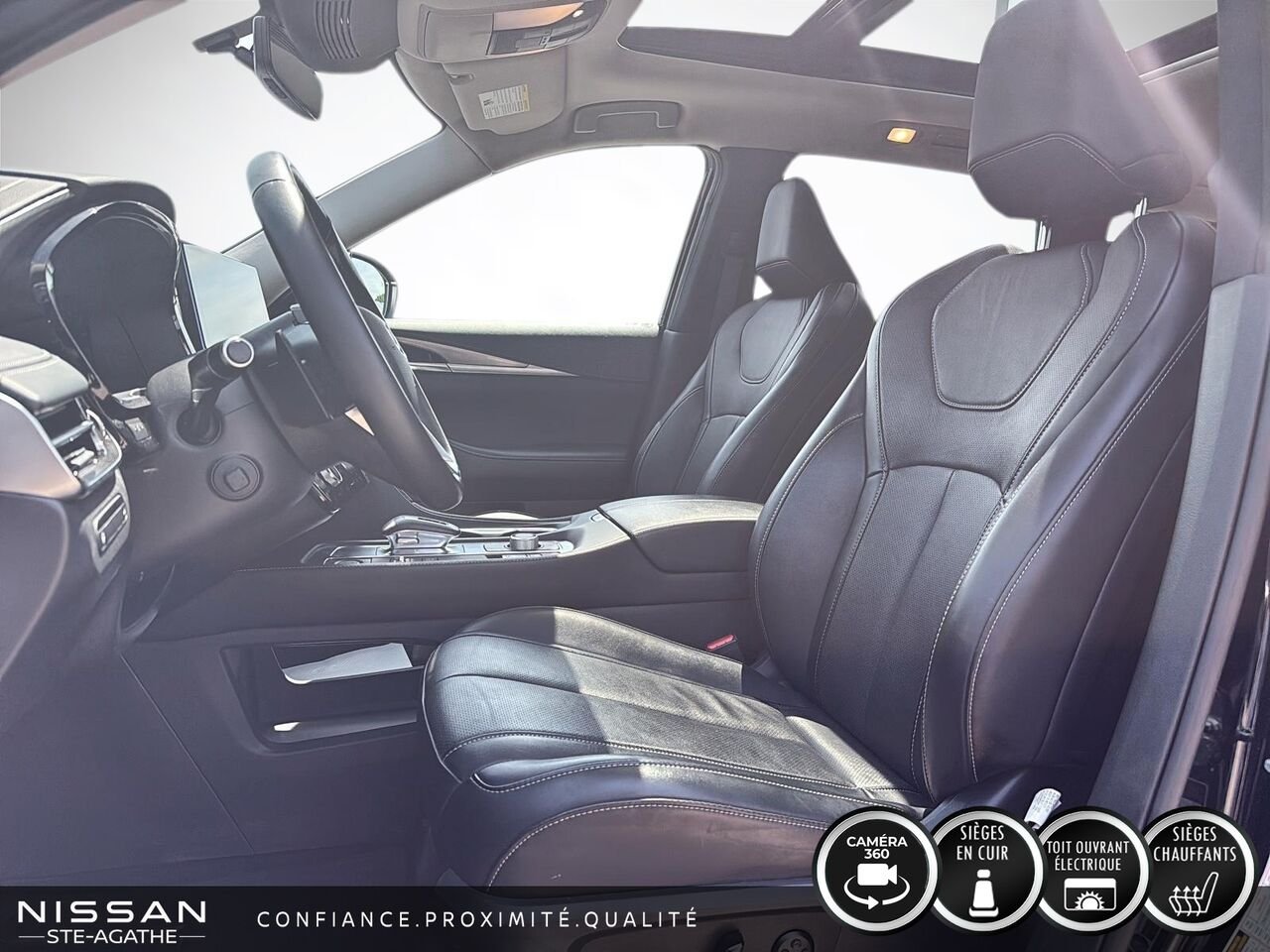 INFINITI QX60 2024 Noir Ste-Agathe des Monts - photo #7