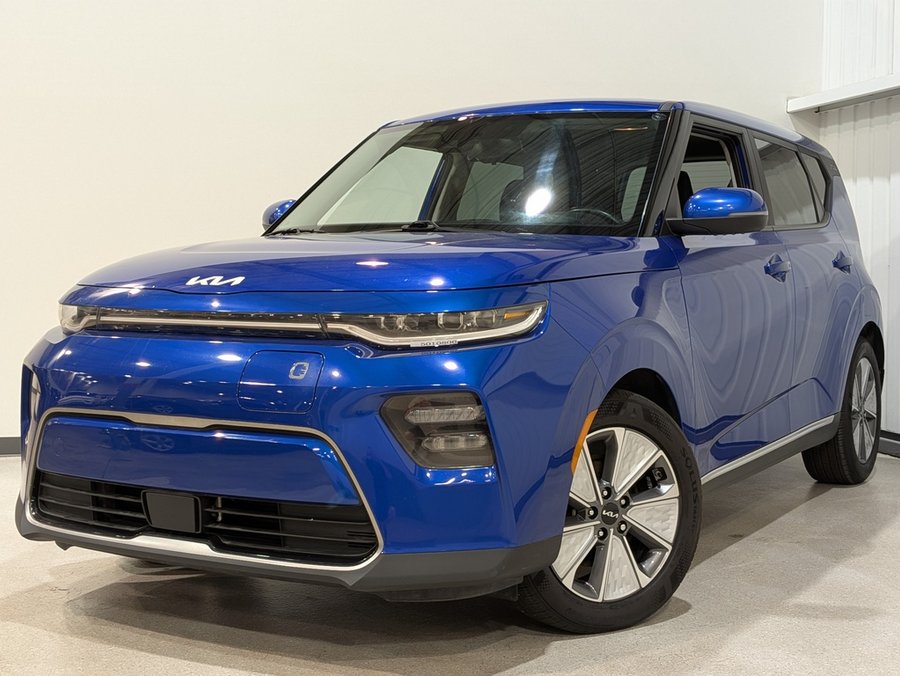 Kia Soul EV EV Premium Auto 2022 Bleu