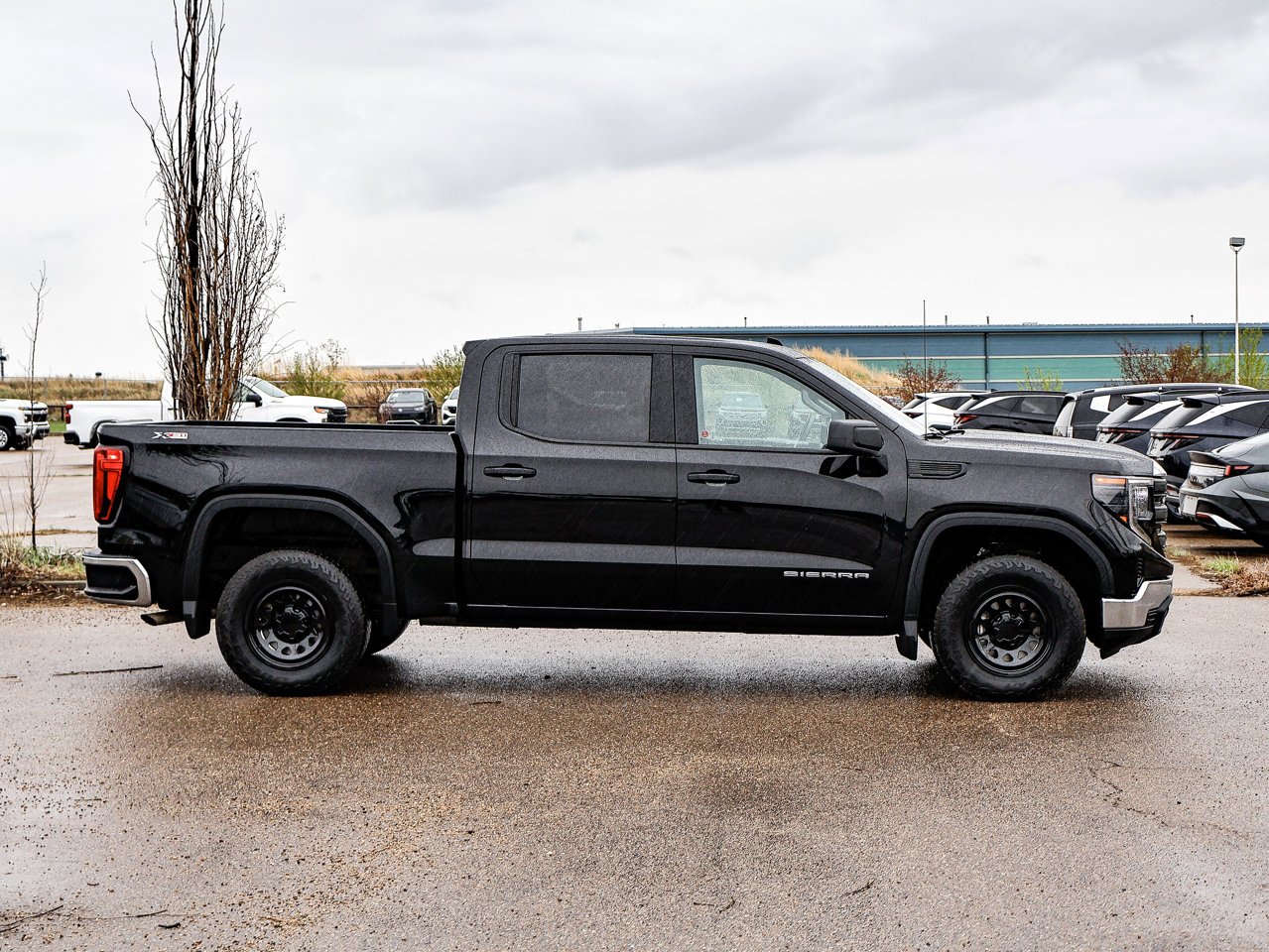 2024 GMC Sierra 1500 4WD Crew Cab 147 Pro Black Sherwood Park - photo #13