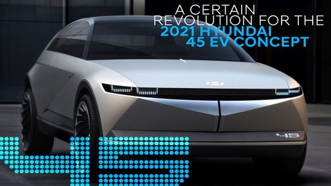 Hyundai goes even further with the 2021 Hyundai 45 EV concept