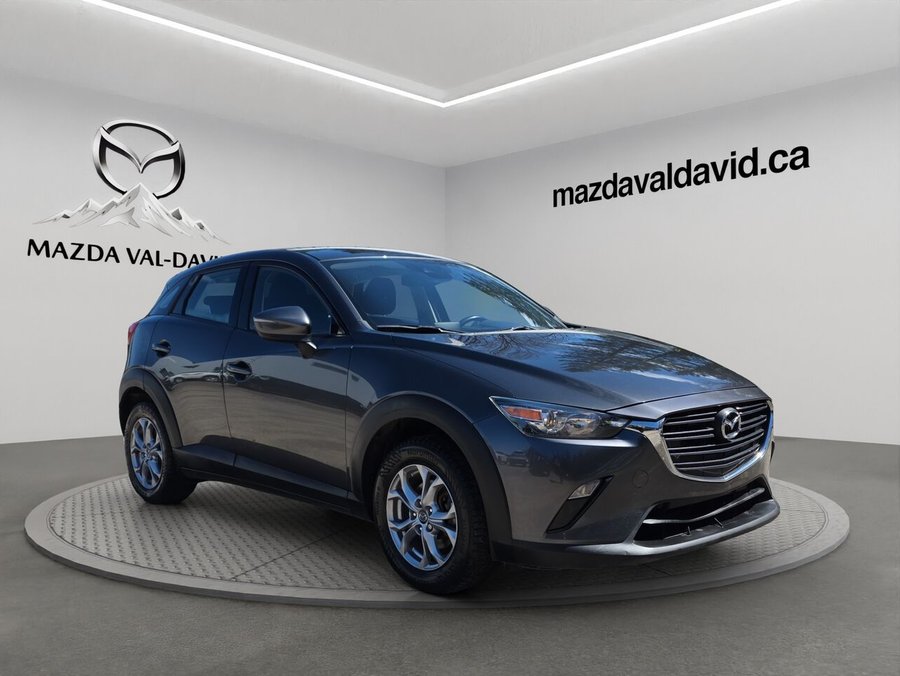 Mazda CX-3 GS TI BA, bluetooth, Volant chauffant, Paddle shift 2022 Gris