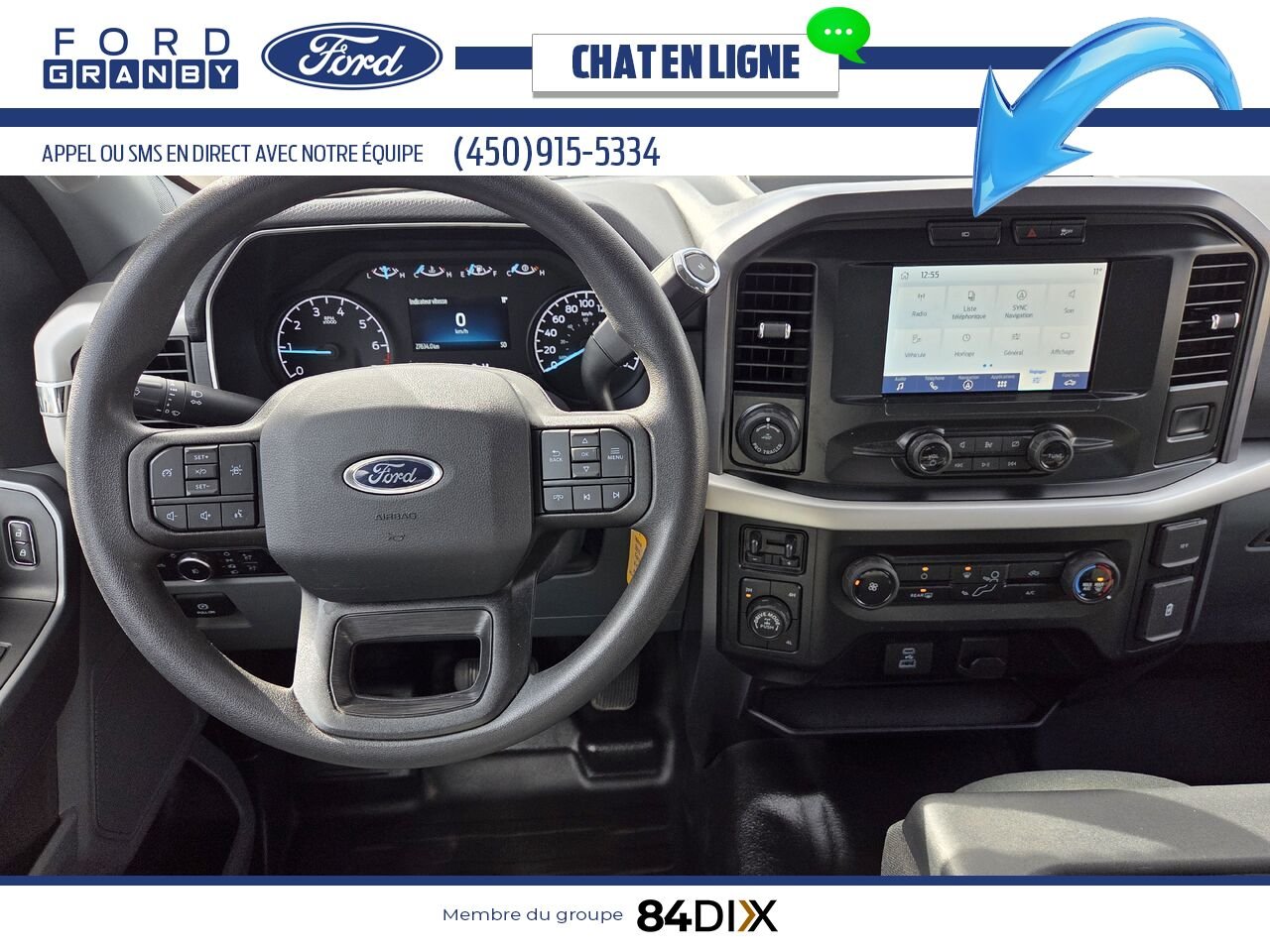 Ford F-150 2023 Noir Granby - photo #9