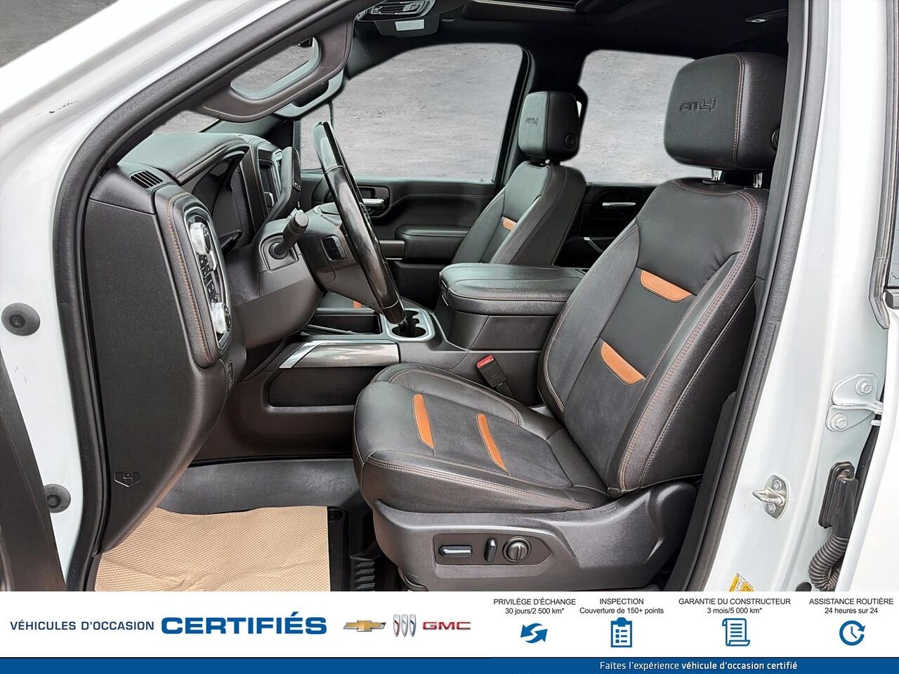 GMC SIERRA K25 AT4 cabine multiplace 4RM 159 po 2023 Blanc Montmagny - photo #6