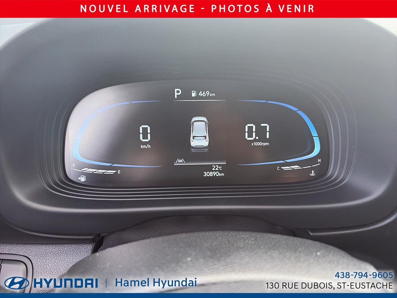Hyundai Venue 2023 Rouge Saint-Eustache - photo #6