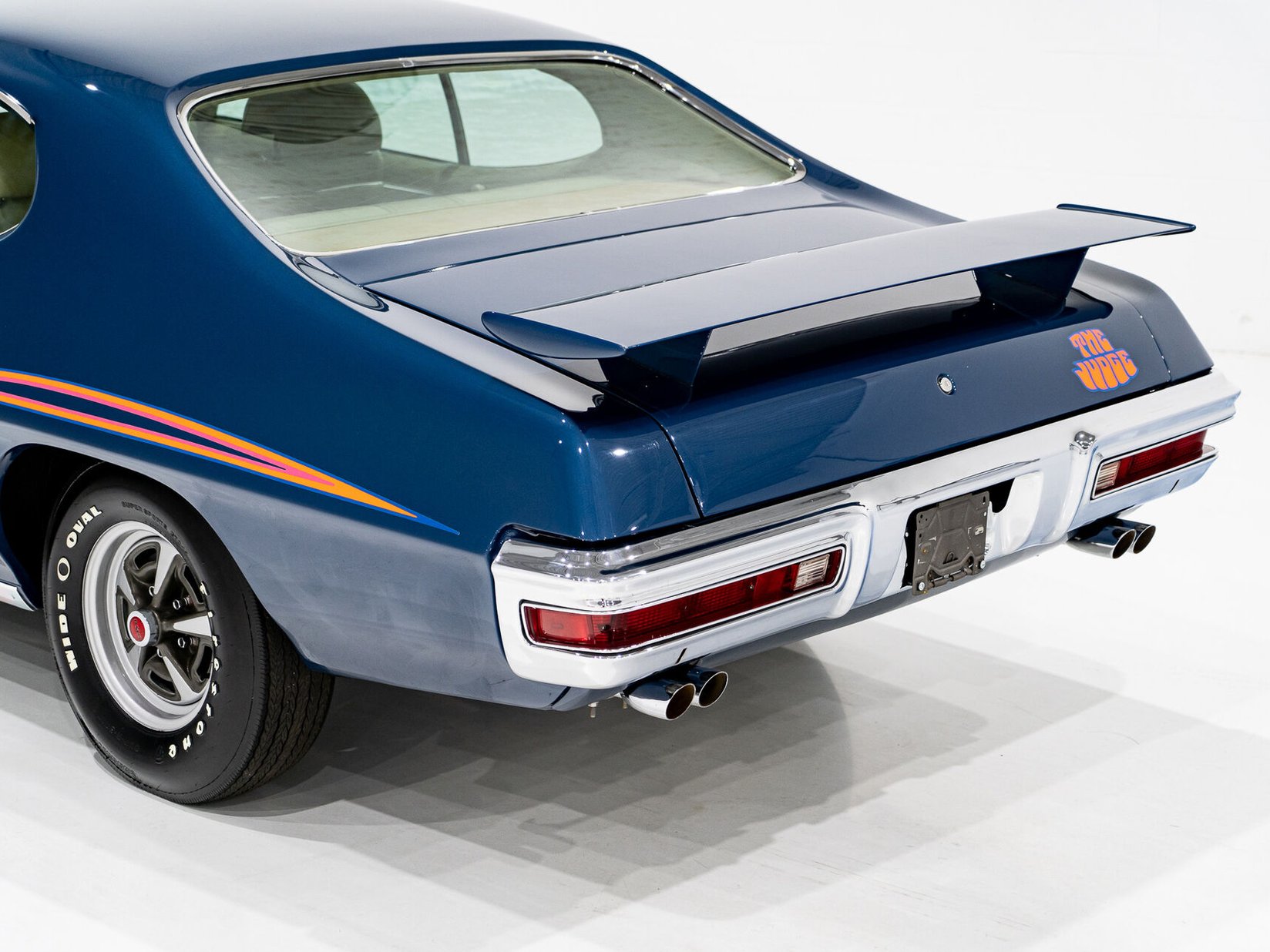 Pontiac GTO The Judge Matching# Ram Air III 4-speed **PRIX EN USD** 1970 Bleu Montréal - photo #27