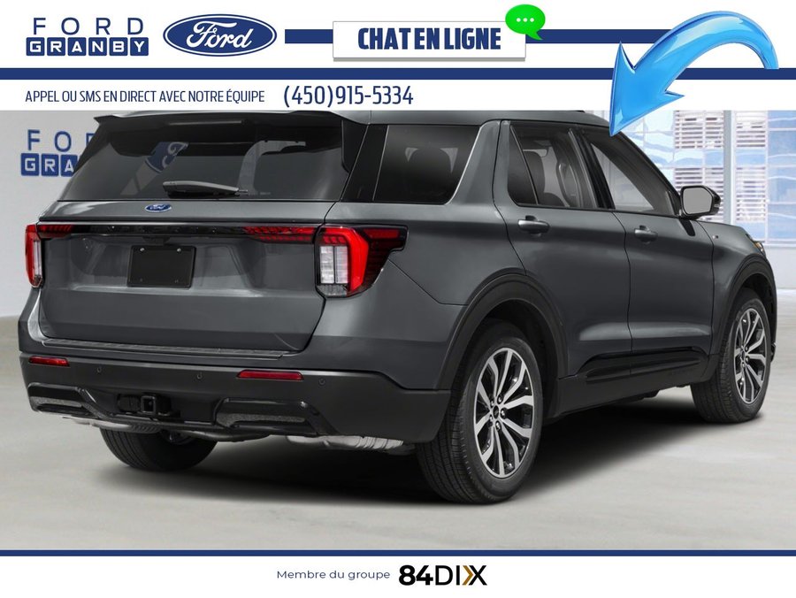 Ford Explorer ST-Line 4RM 2026 Gris carbonisé métallisé
