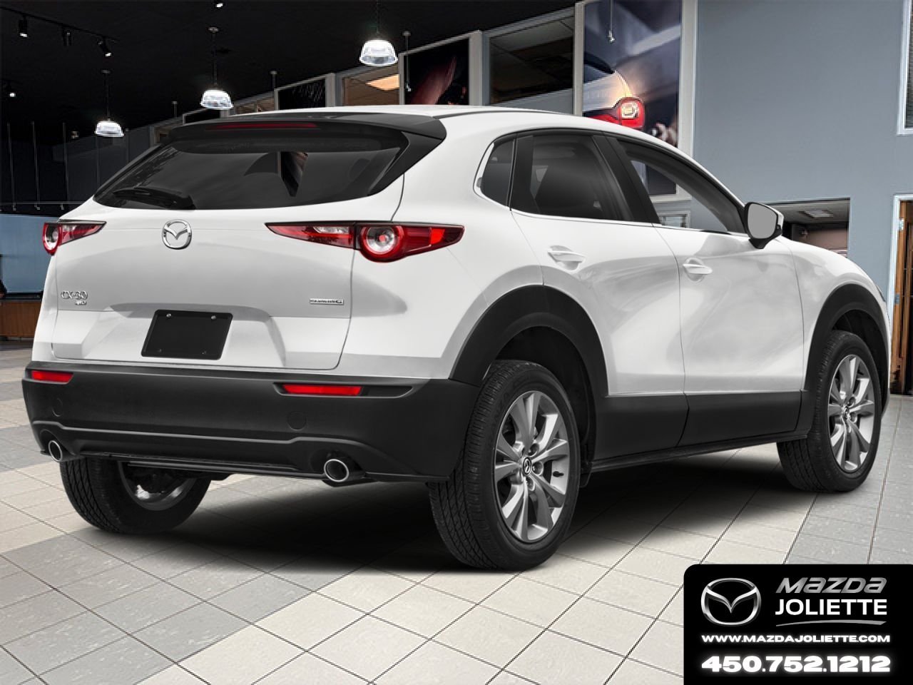 MAZDA CX-30 2026 Blanc neige nacré Notre-Dame-des-Prairies - photo #2