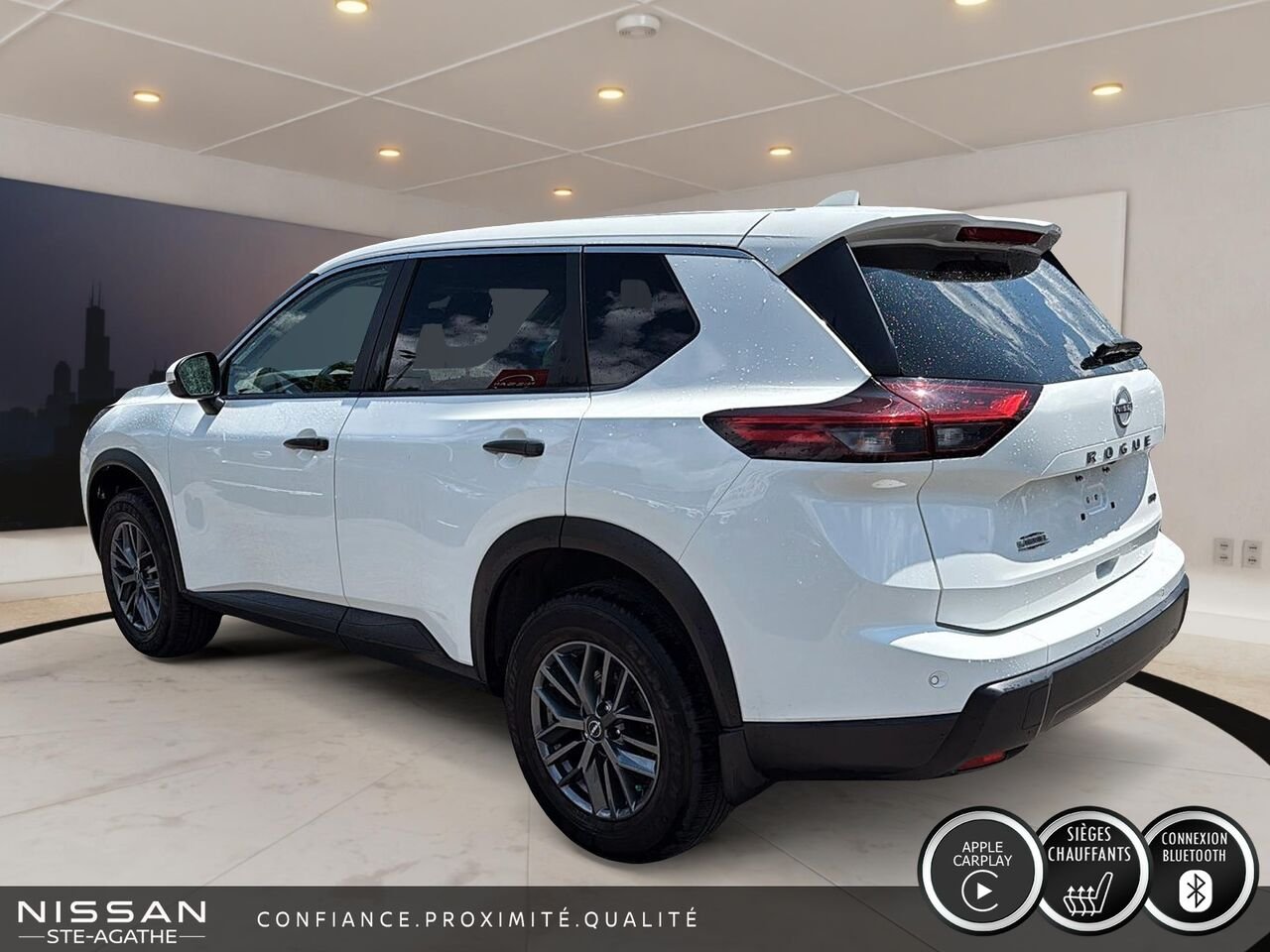2024 Nissan Rogue White Saint-Jérôme - photo #3