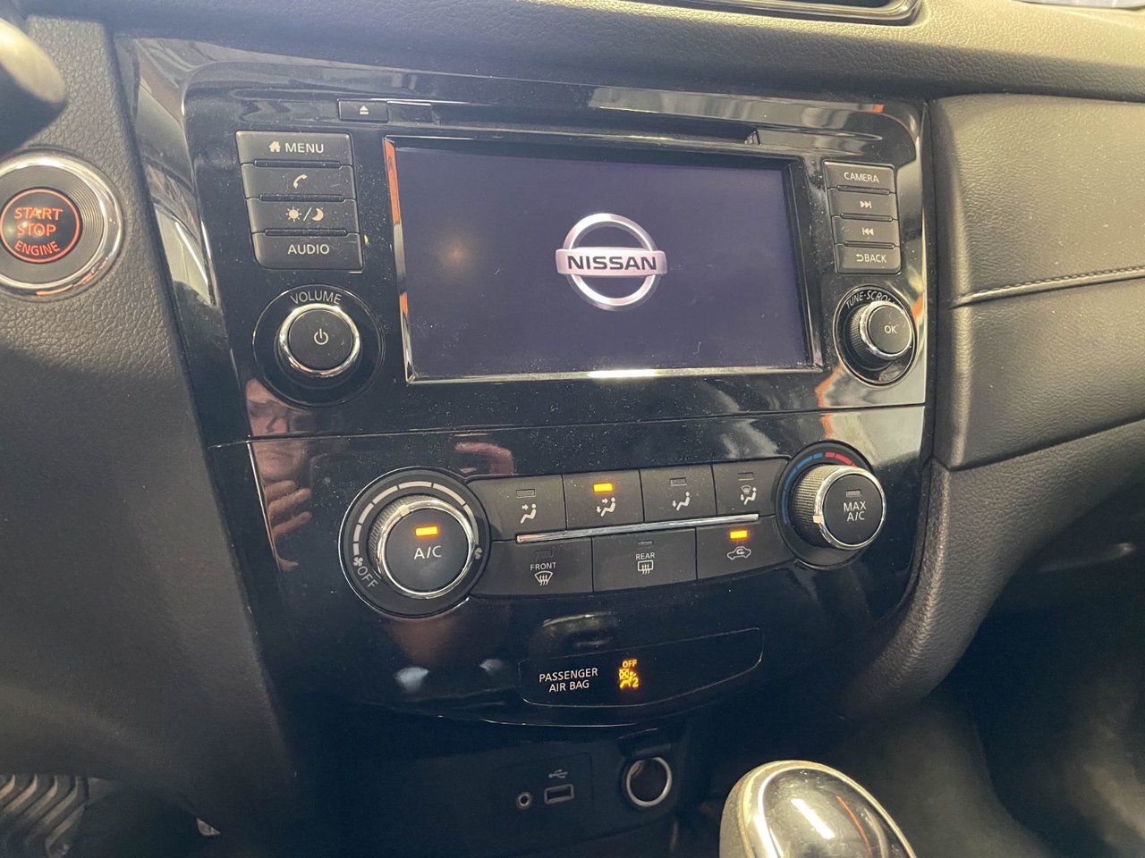 Nissan Rogue AWD *SIÈGES CHAUFF* REG ADAPT ALERTES CARPLAY USB 2019 Noir Saint-Jérôme - photo #15