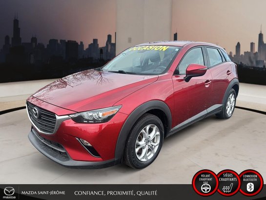 Mazda CX-3 GS | AWD | AUTO | CAM DE RECUL 2019 Rouge