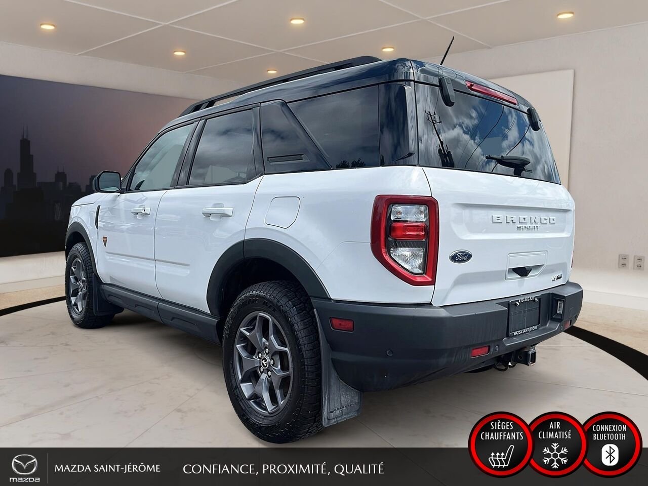 Ford Bronco Sport 2022 Blanc Ste-Agathe des Monts - photo #8