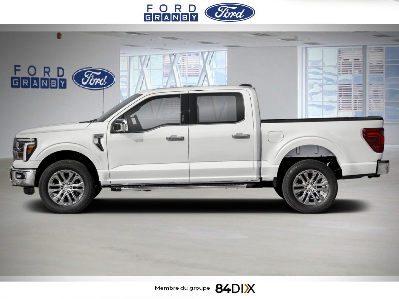 Ford F-150 2026 Blanc Granby - photo #1