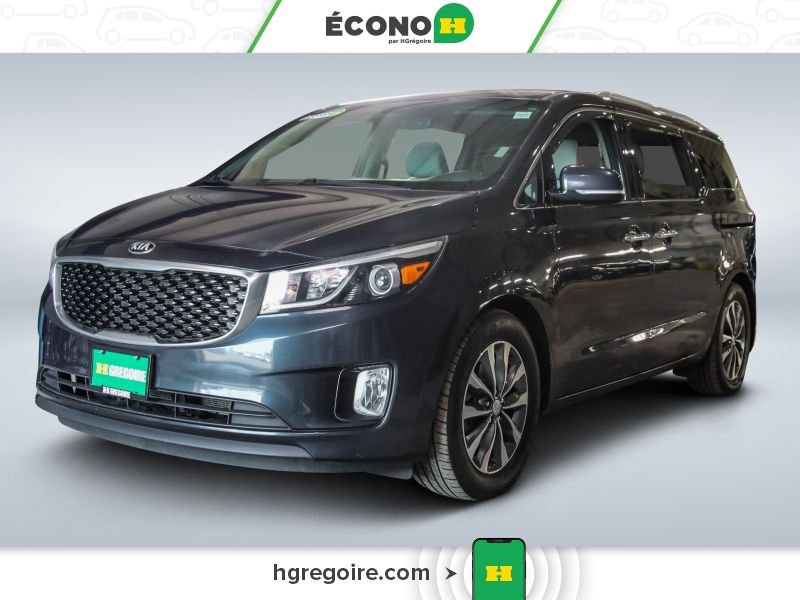 Kia Sedona 821071 | SX 8 PASSAGERS BLUETOOTH CAMÉRA MAGS 2016 Vert Laval - photo #2