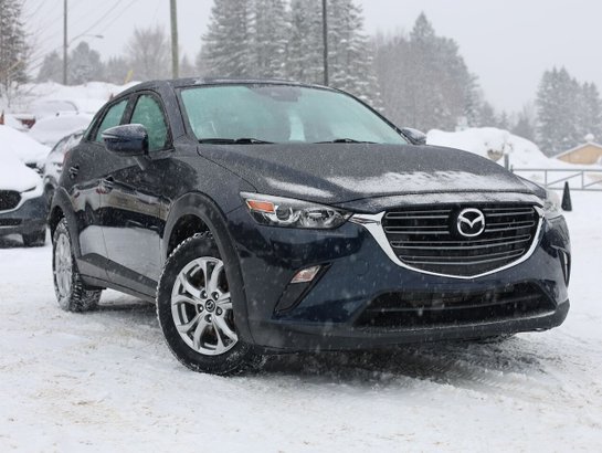 Mazda CX-3 GS AWD BA, Volant chauffant, Caméra de recule, Toit ouvrant 2020 Bleu