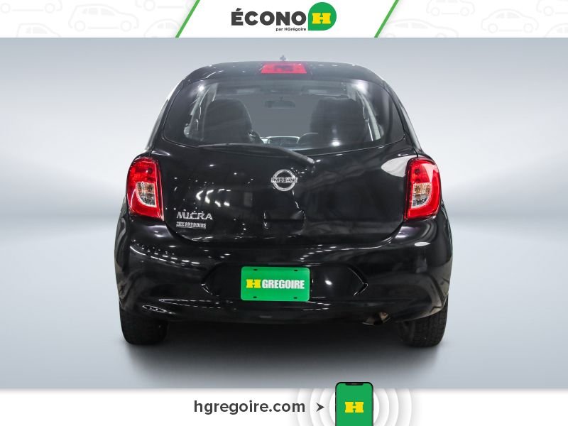 Nissan MICRA 821043 | S AUTO GR ÉLEC A/C BLUETOOTH 2018 Noir Laval - photo #5