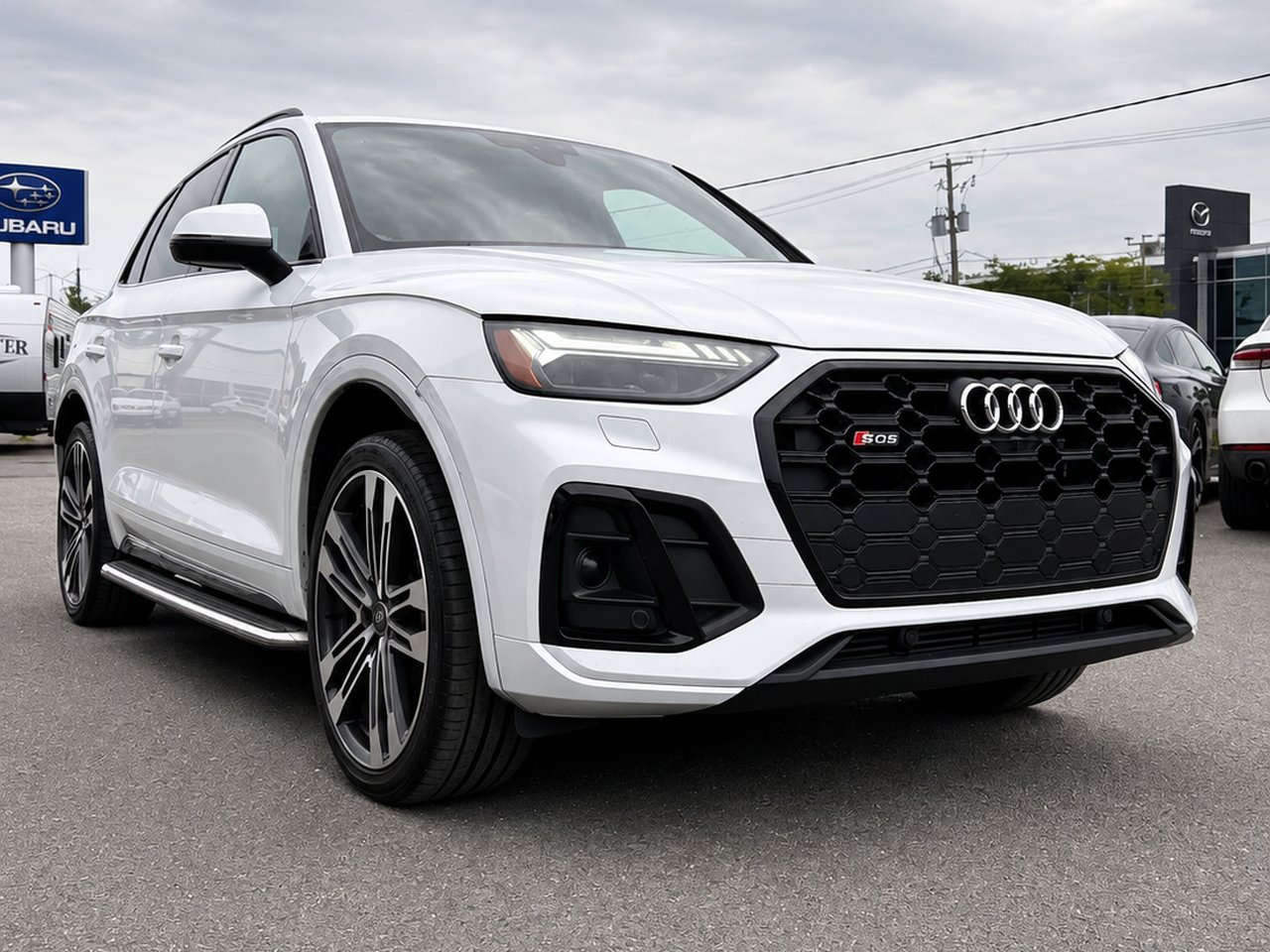 Audi SQ5 Technik 2021 Blanc Granby - photo #7