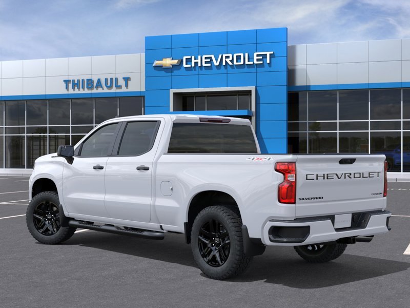 CHEVROLET SILVERADO 1500 Custom cabine multiplace 4RM 157 po 2026 Blanc