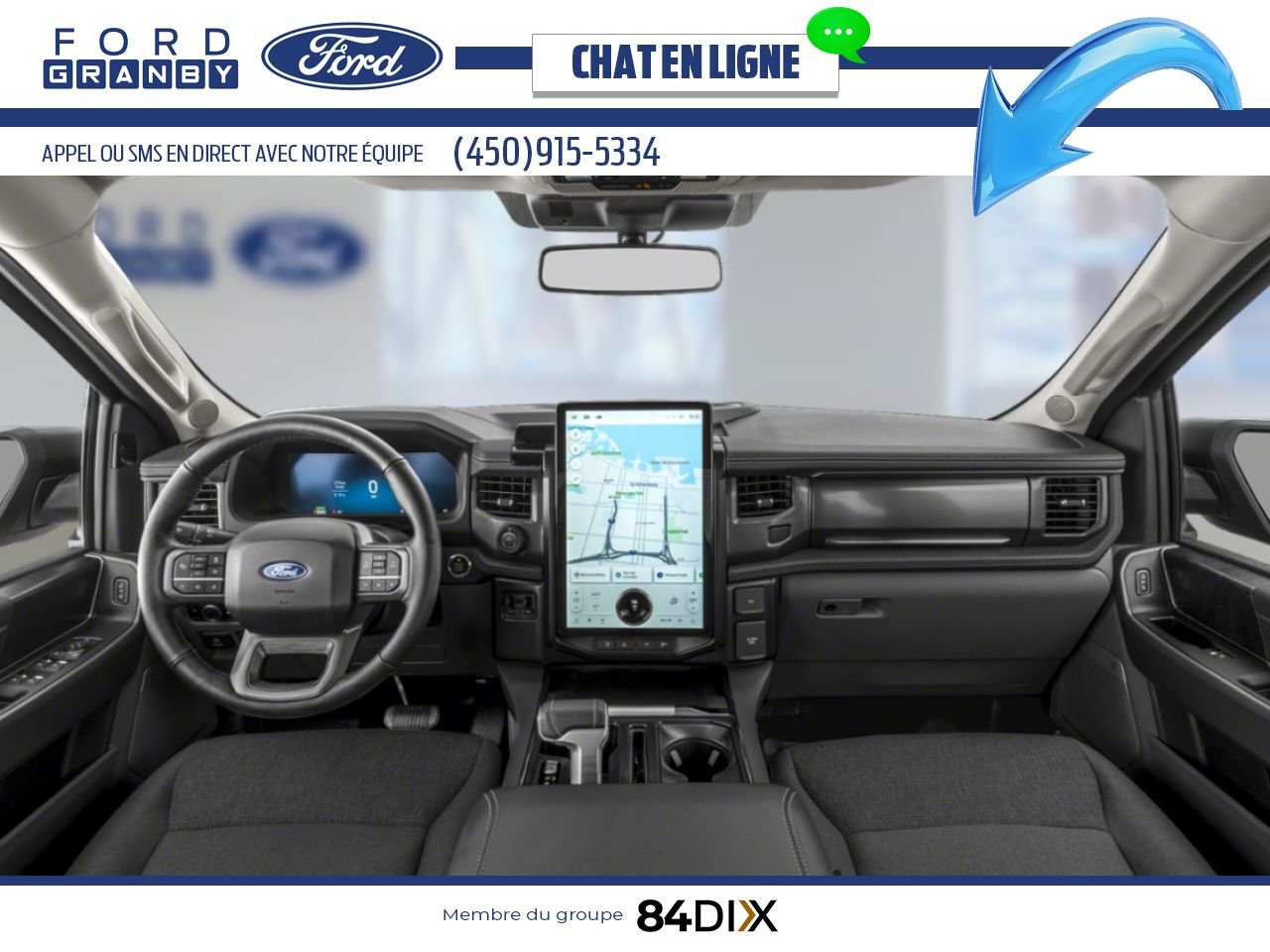 2025 Ford F-150 Lightning Antimatter Blue Metallic Granby - photo #7