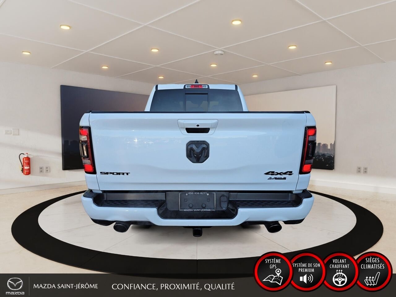 Ram 1500 2022 Blanc Saint-Jérôme - photo #6