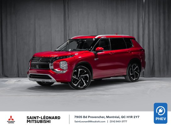 2024 Mitsubishi Outlander GT SIÈGES EN CUIR SYSTÈME DE SON BOSE PREMIUM Red