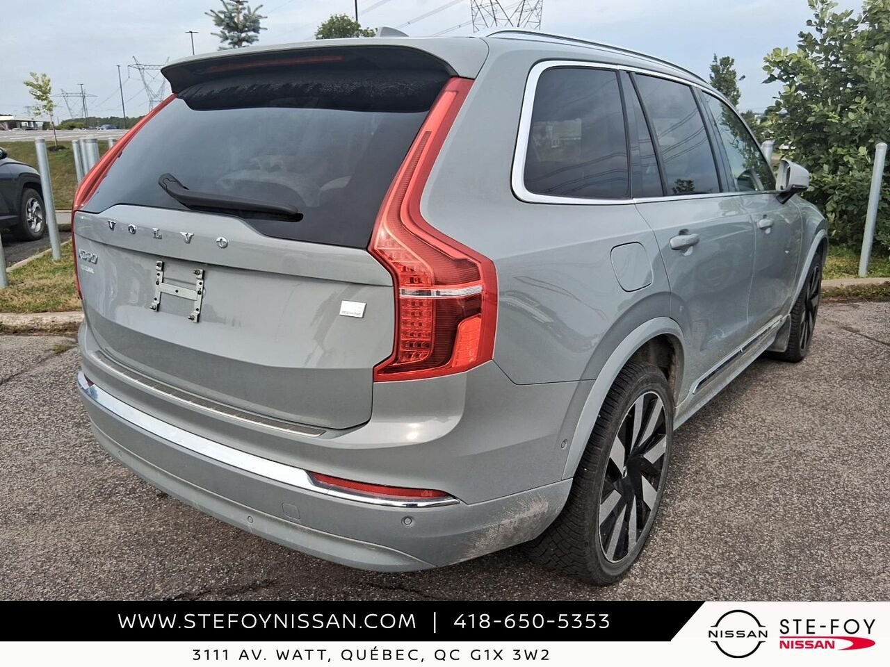 Volvo XC90 Recharge PLUS BRIGHT THEME PHEV 2024 Gris Ste-Foy - photo #1