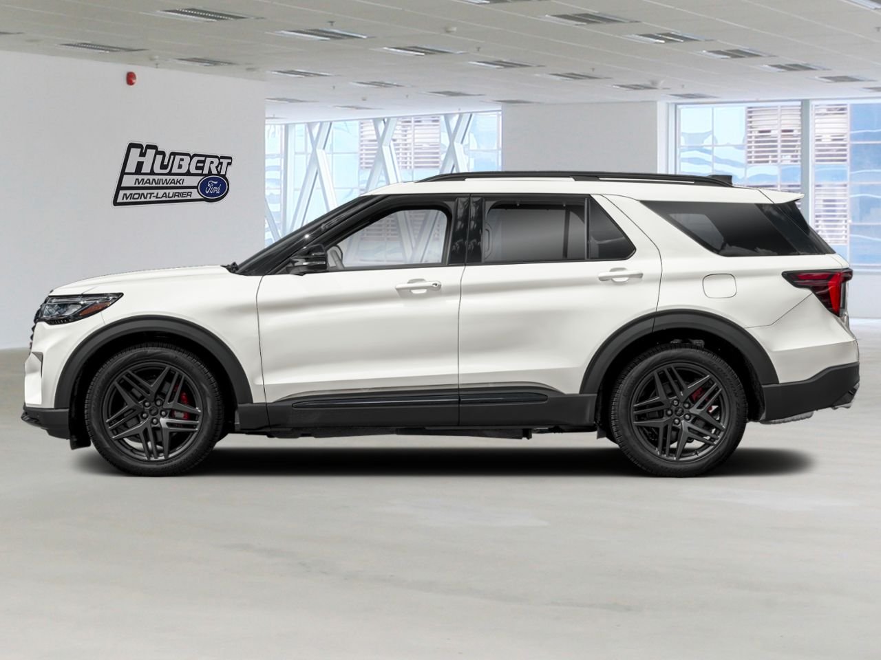 2026 Ford Explorer Star White Metallic Tri-Coat Mont-Laurier - photo #2