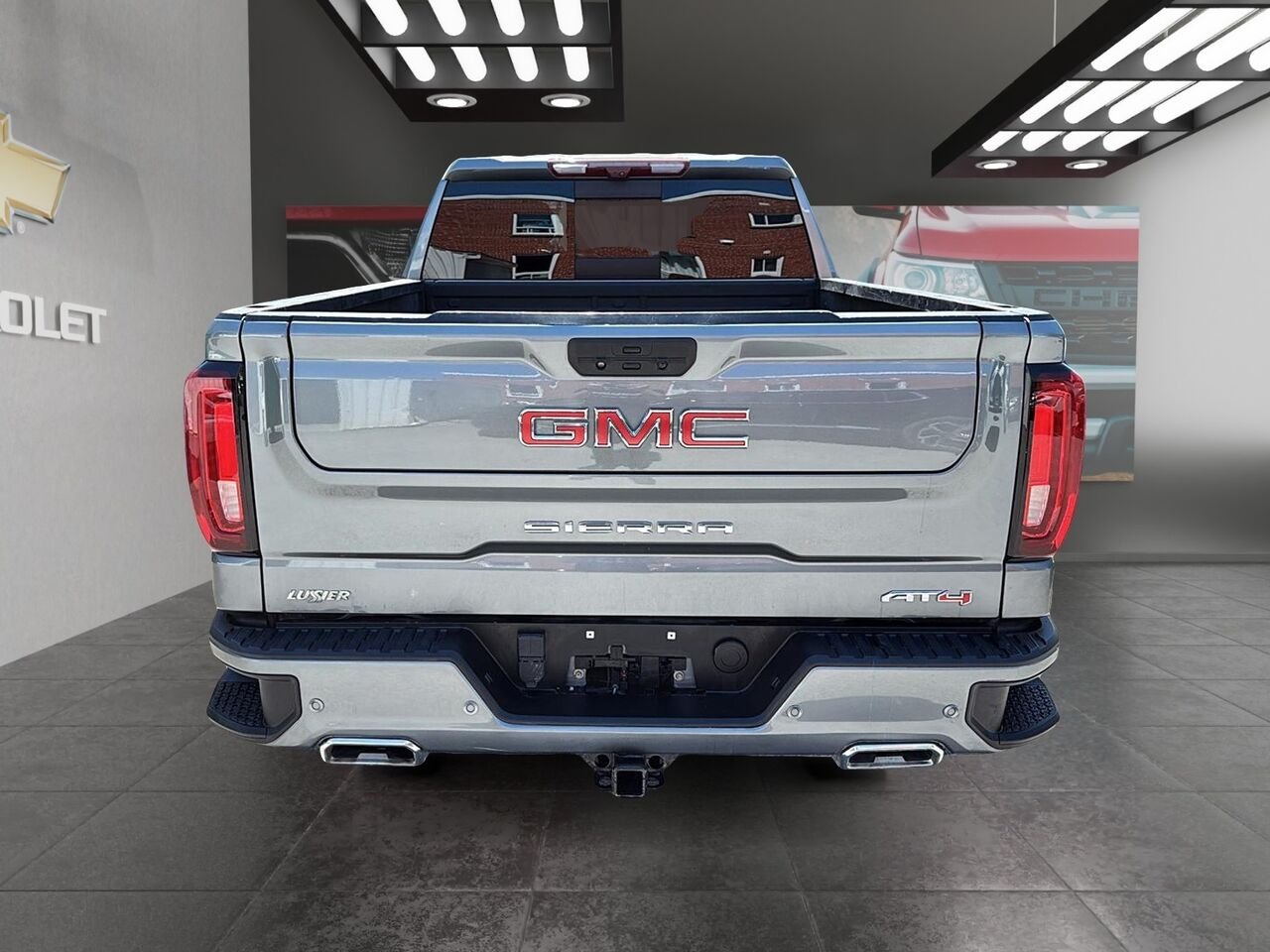 GMC SIERRA 1500 AT4 2021 Gris Saint-Hyacinthe - photo #2
