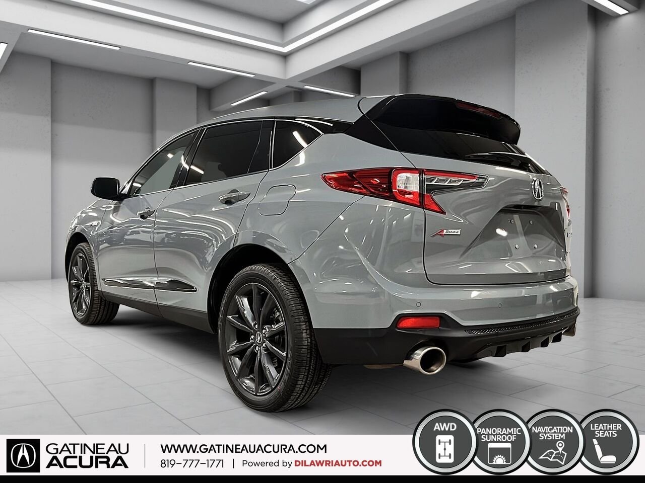 ACURA RDX 2026 Gris urbain nacré Gatineau - photo #17
