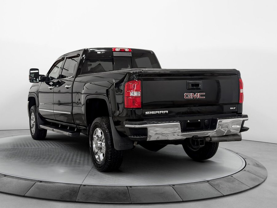 GMC Sierra 2500 SLT Duramax 6.6l Diesel Cuir Toit Ouvrant À Voir!! 2018 Noir