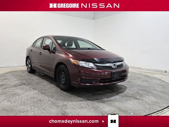 2012 Honda Civic 2012 Red