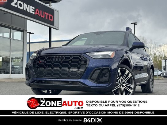 Audi SQ5 Progressiv 2021 2021 Bleu