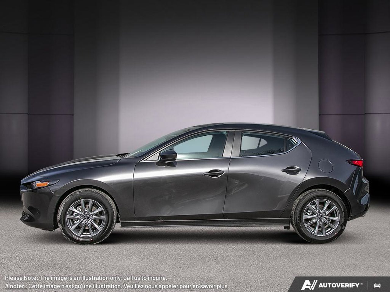 2026 Mazda Mazda3 Sport JM1BPAKL8T1889940 Machine Grey Metallic Mirabel - photo #2