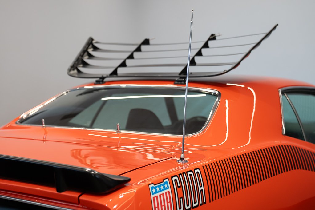 Plymouth AAR Cuda 1970 Orange Montréal - photo #10