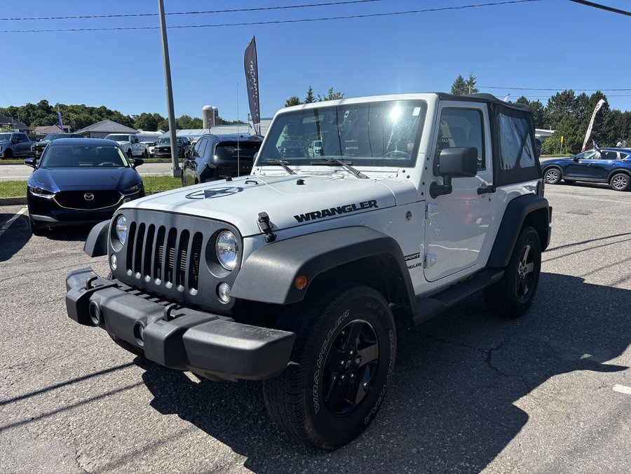 2016 JEEP WRANGLER SPORT 2016 White