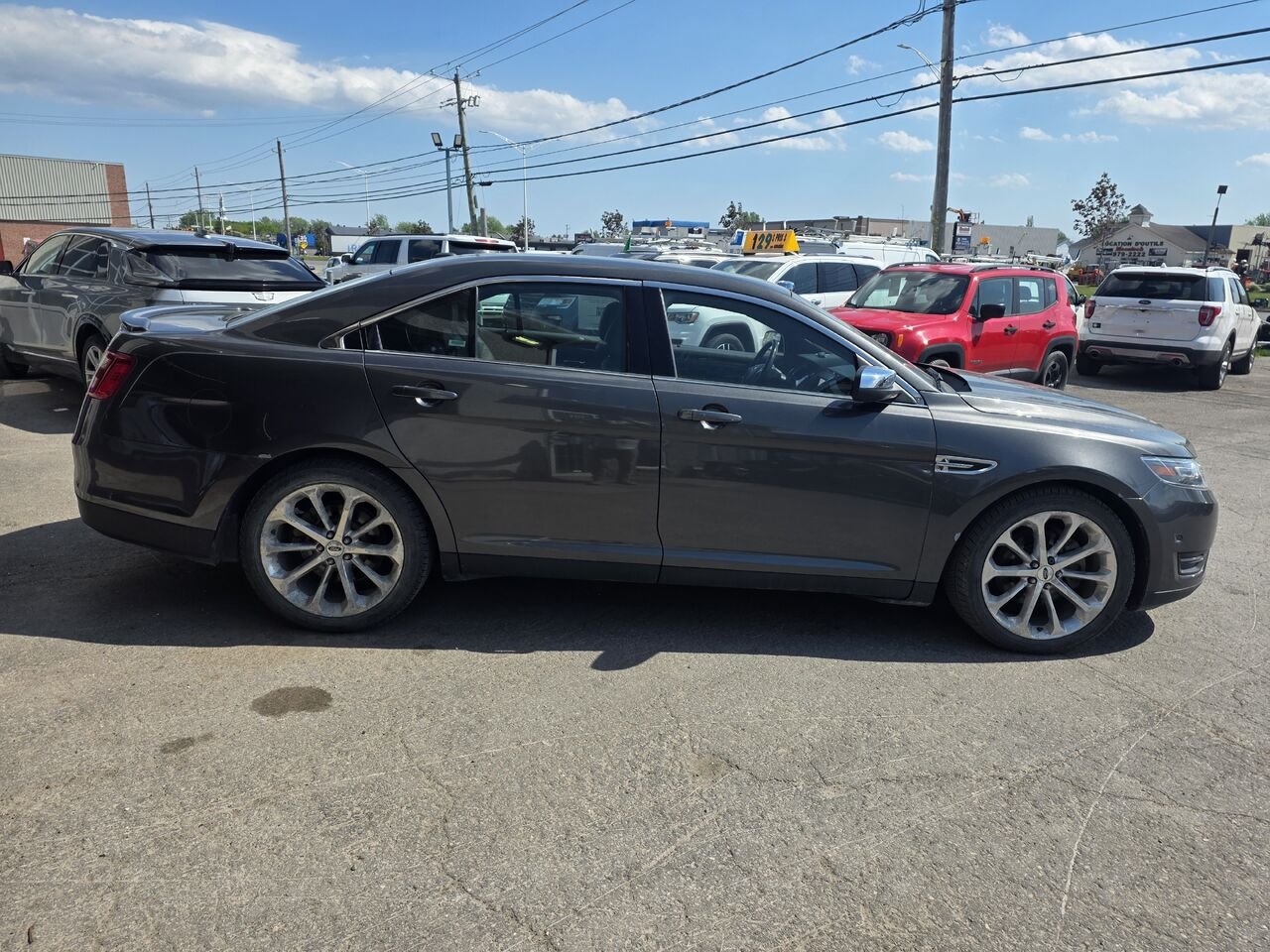 2016 Ford Taurus Black  - photo #6