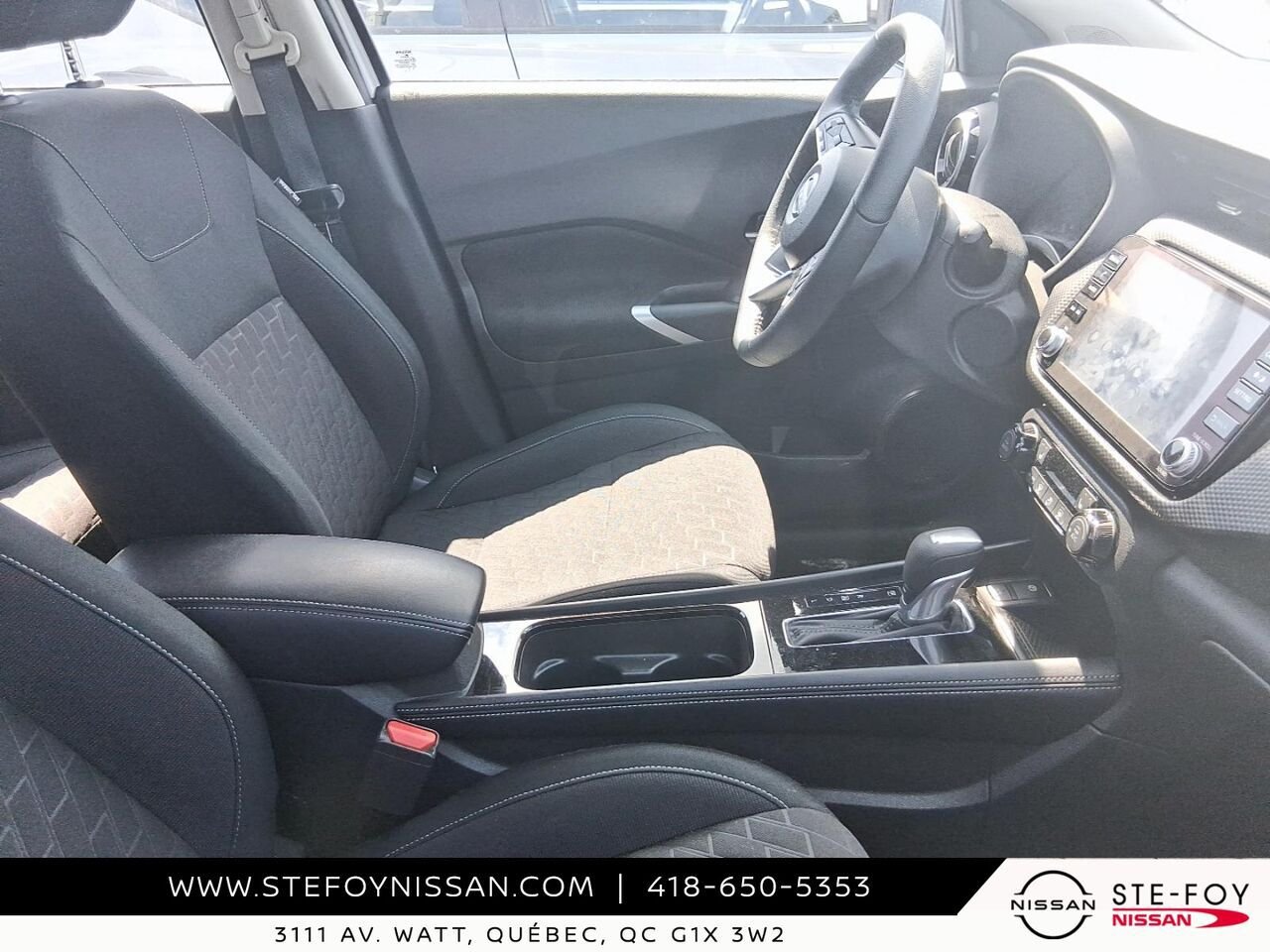 Nissan Kicks SV TA 2024 Blanc Ste-Foy - photo #2