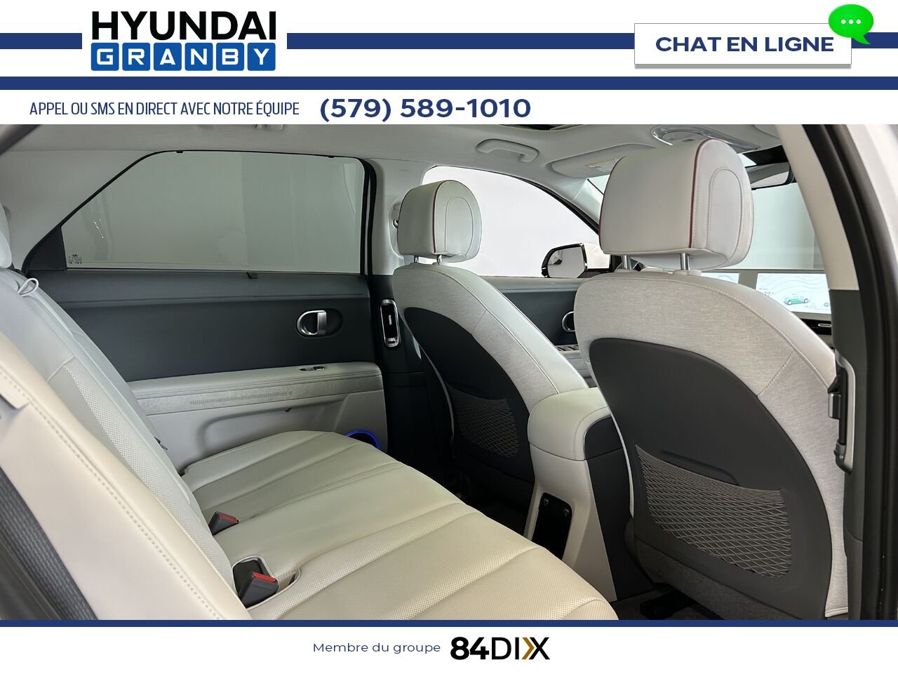 Hyundai Ioniq 5 2024 Blanc Granby - photo #23